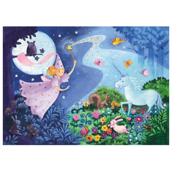 La Fée Et La Licorne - Casse-tête de 36 pièces