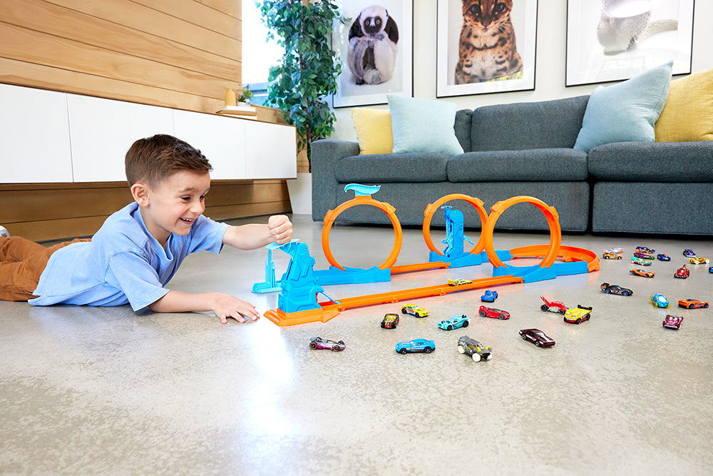Hot Wheels Track Creator - Triple Loop Speed Kit