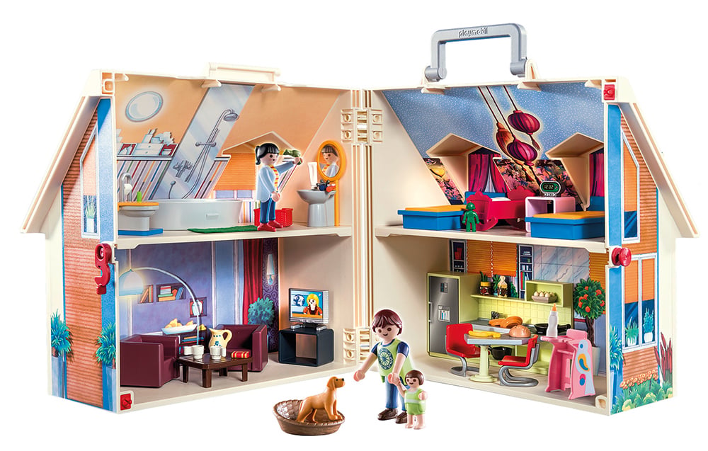 Maison transportable playmobil