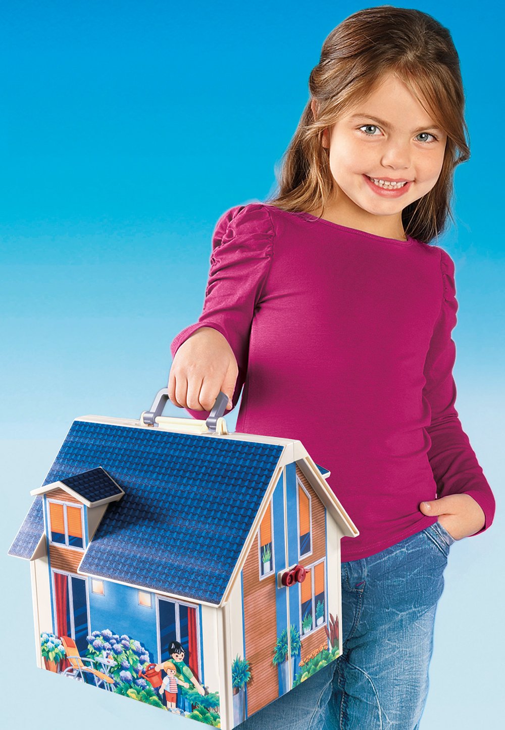 Maison transportable playmobil
