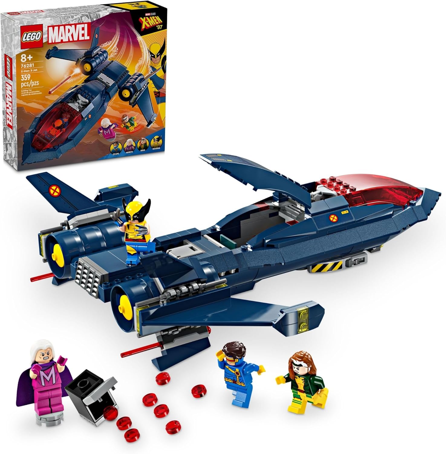 L’avion à réaction des X-Men