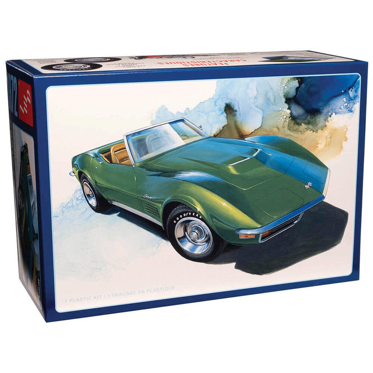 Modèle à coller 72 corvette roadster 1/25