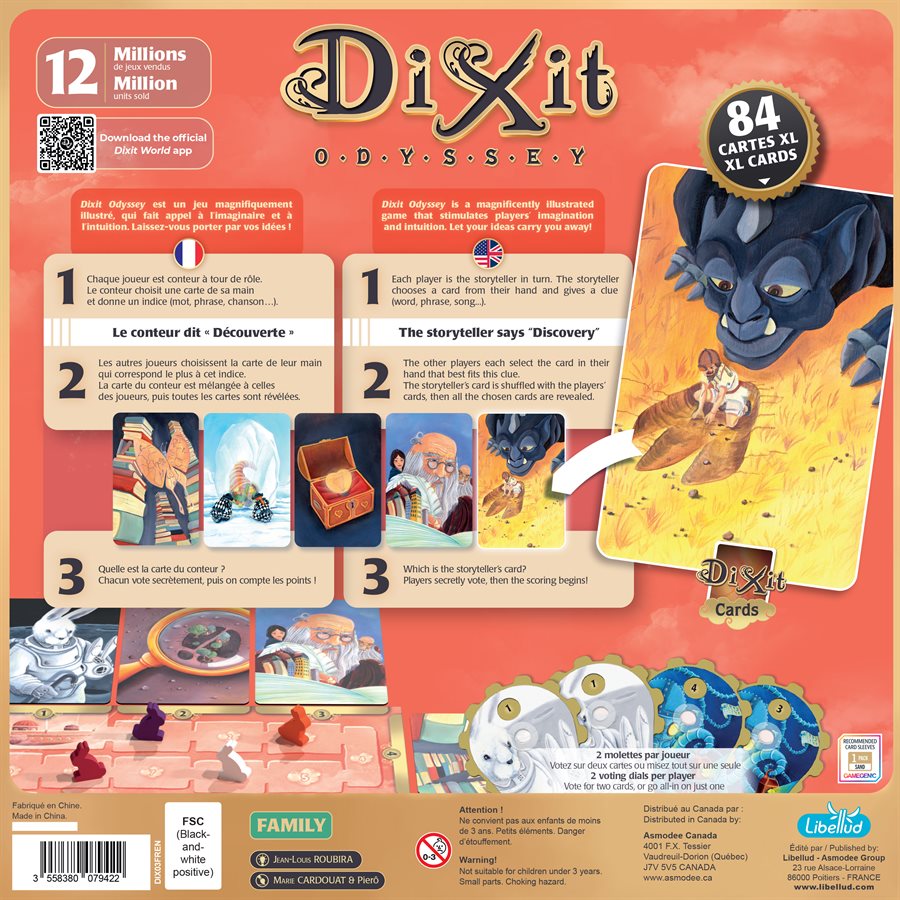 Dixit Odyssey - Jeu de base (multi)