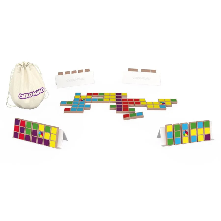 Chromino Version en bois