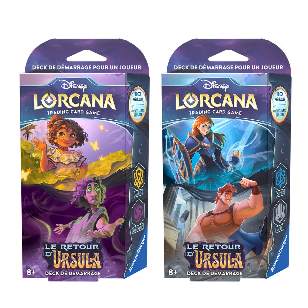 Lorcana 4 Le Retour d'Ursula deck de départ (VF)
