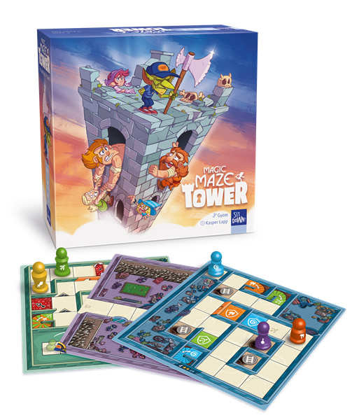 Magic Maze Tower (Bilingue)