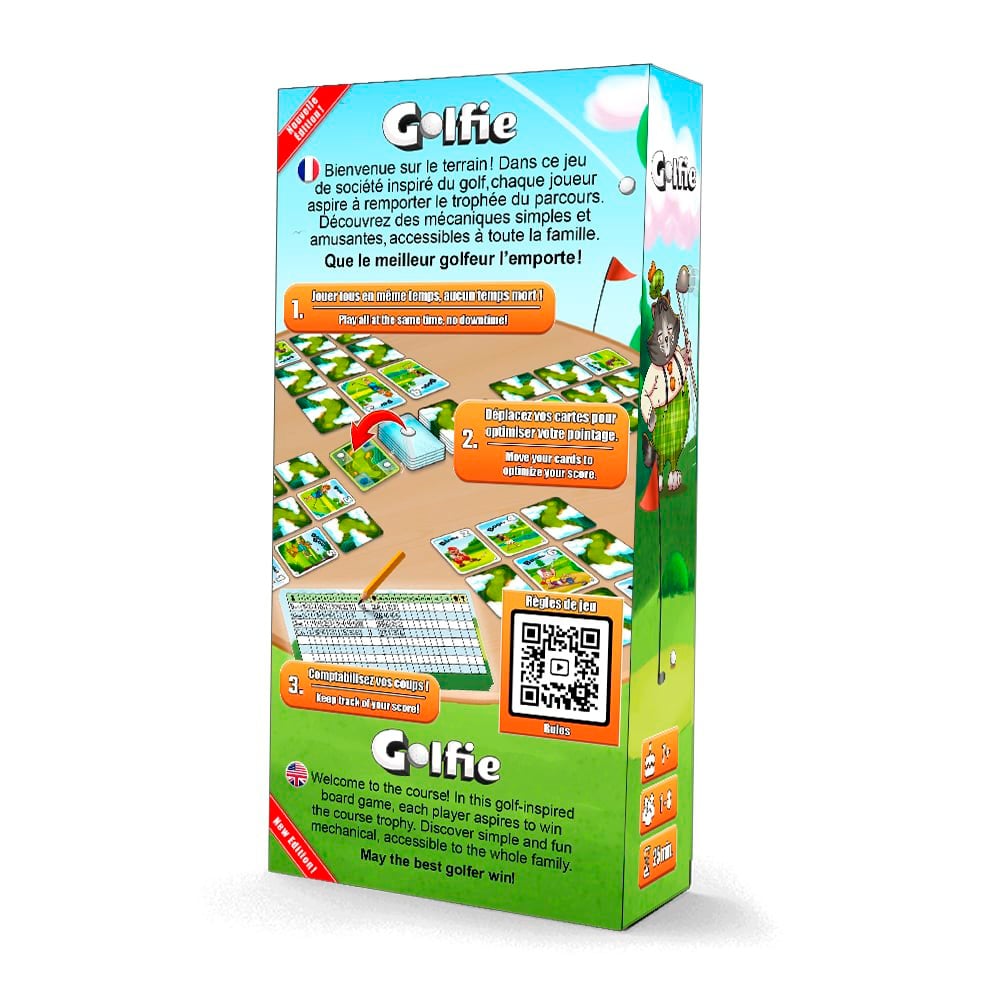 Golfie Nouveau format (Bilingue)
