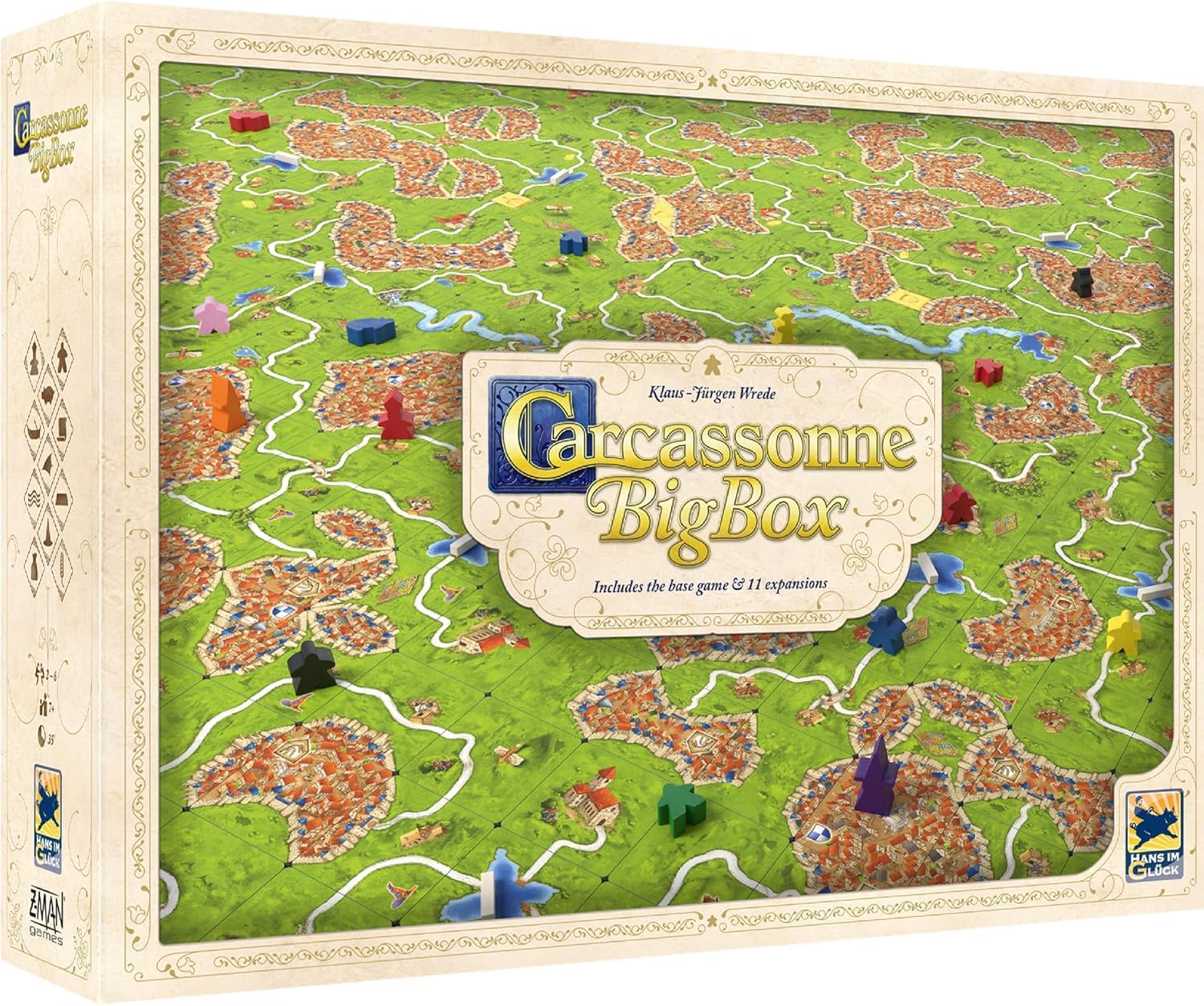 Carcassonne Big Box 2025 (Version française)
