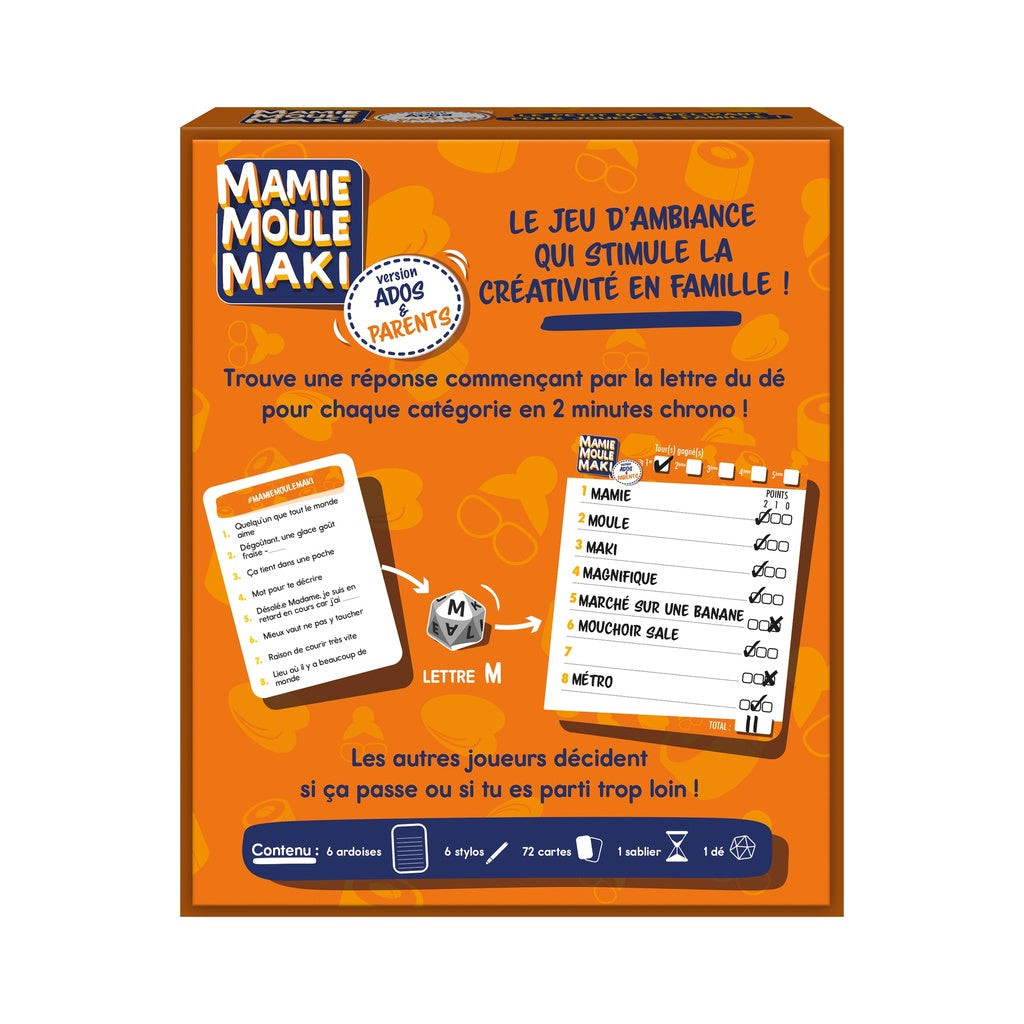 Mamie Moule Maki - Ados & Parents (FR)