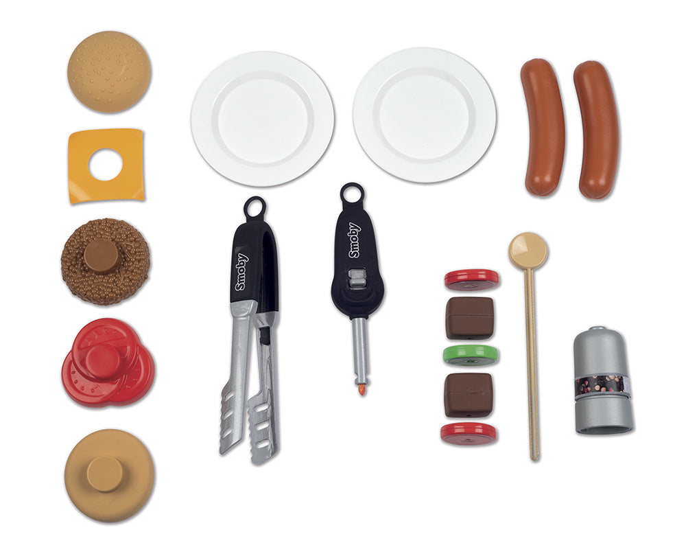BBQ plancha avec 18 accessoires