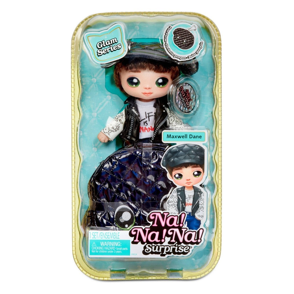 Na!Na!Na! Surprise 2 en 1 Pom Glam Maxwell Dane