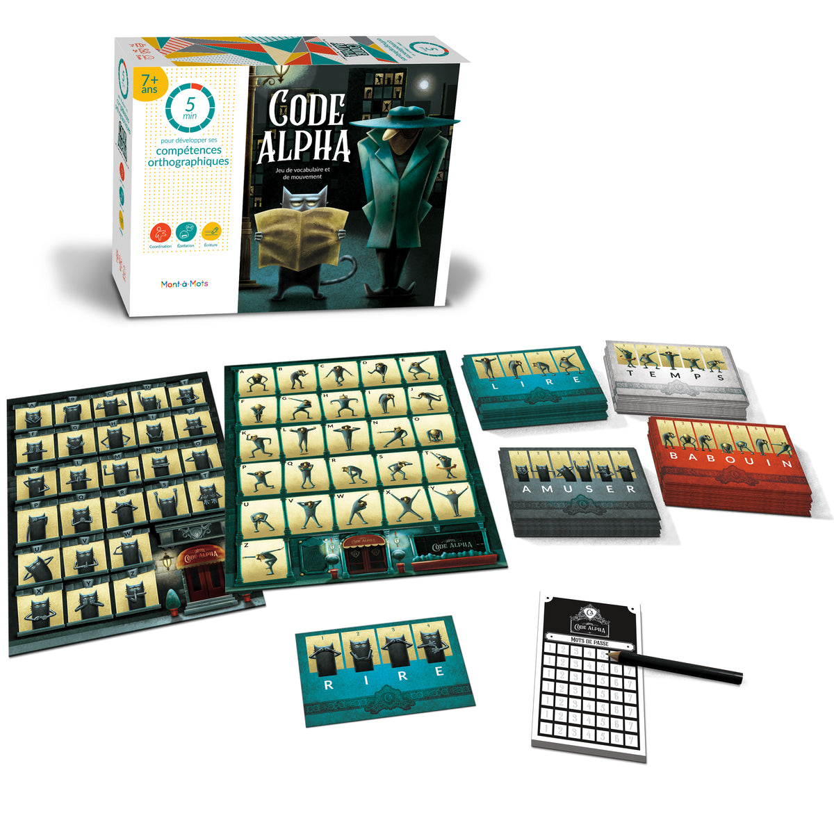 Mont-à-mot Code Alpha
