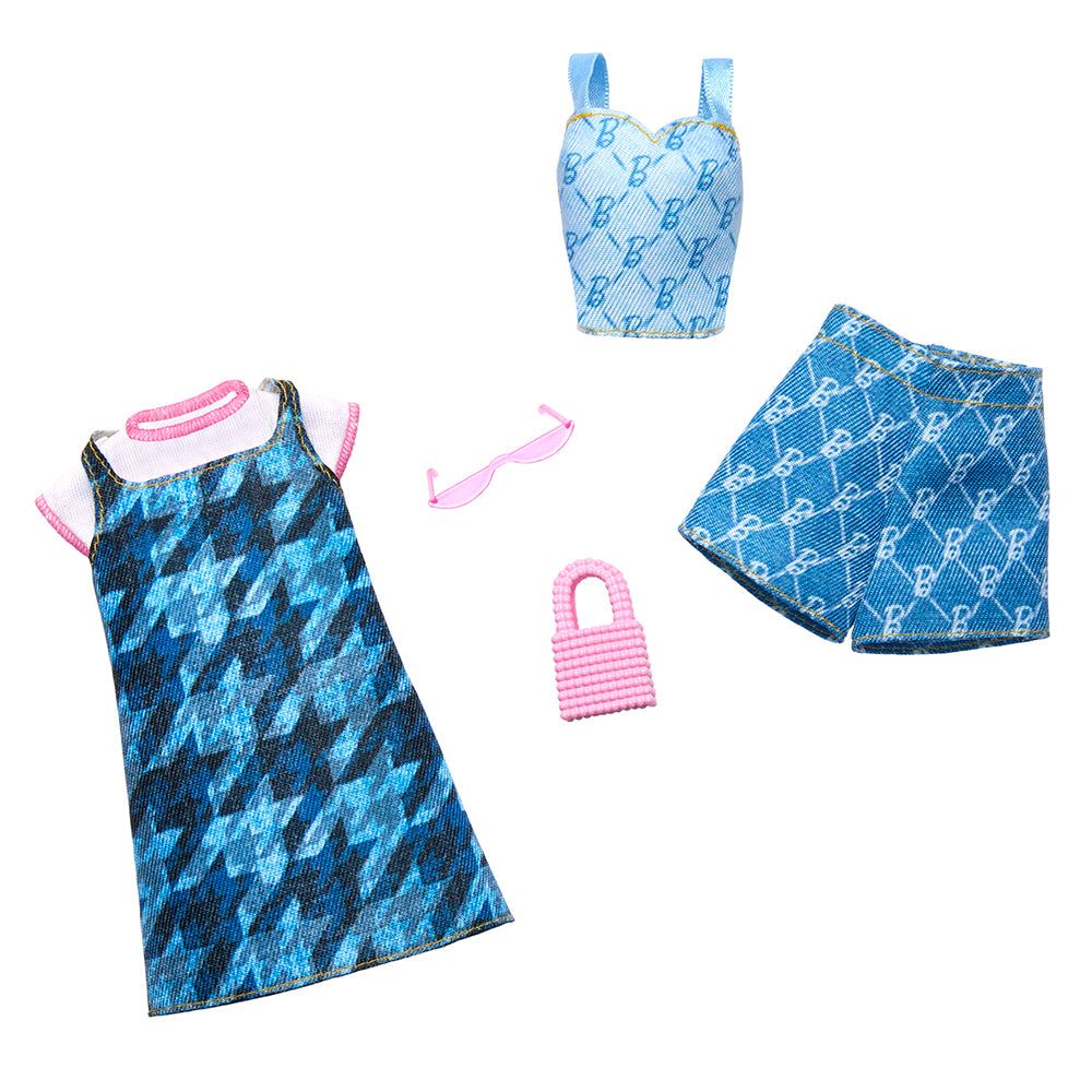 Barbie - Ensemble vêtements assortis