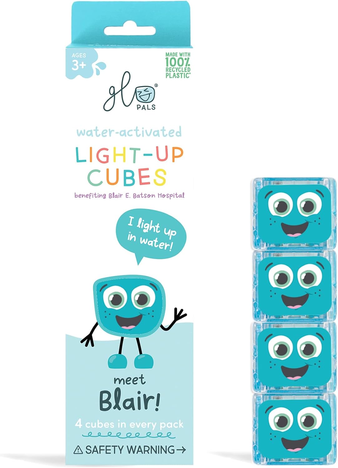 Blair - Cubes Lumineux Glo Pals bleus