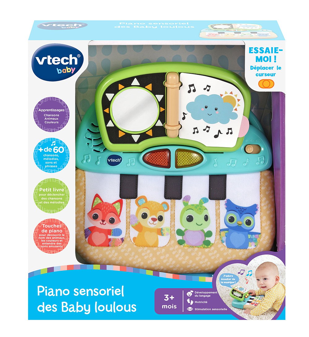 Piano sensoriel des Baby loulous