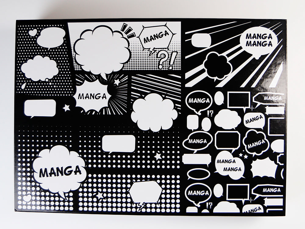 Tablette lumineuse et marqueurs Manga