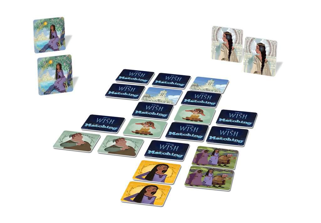 Jeu de mémoire Disney Wish