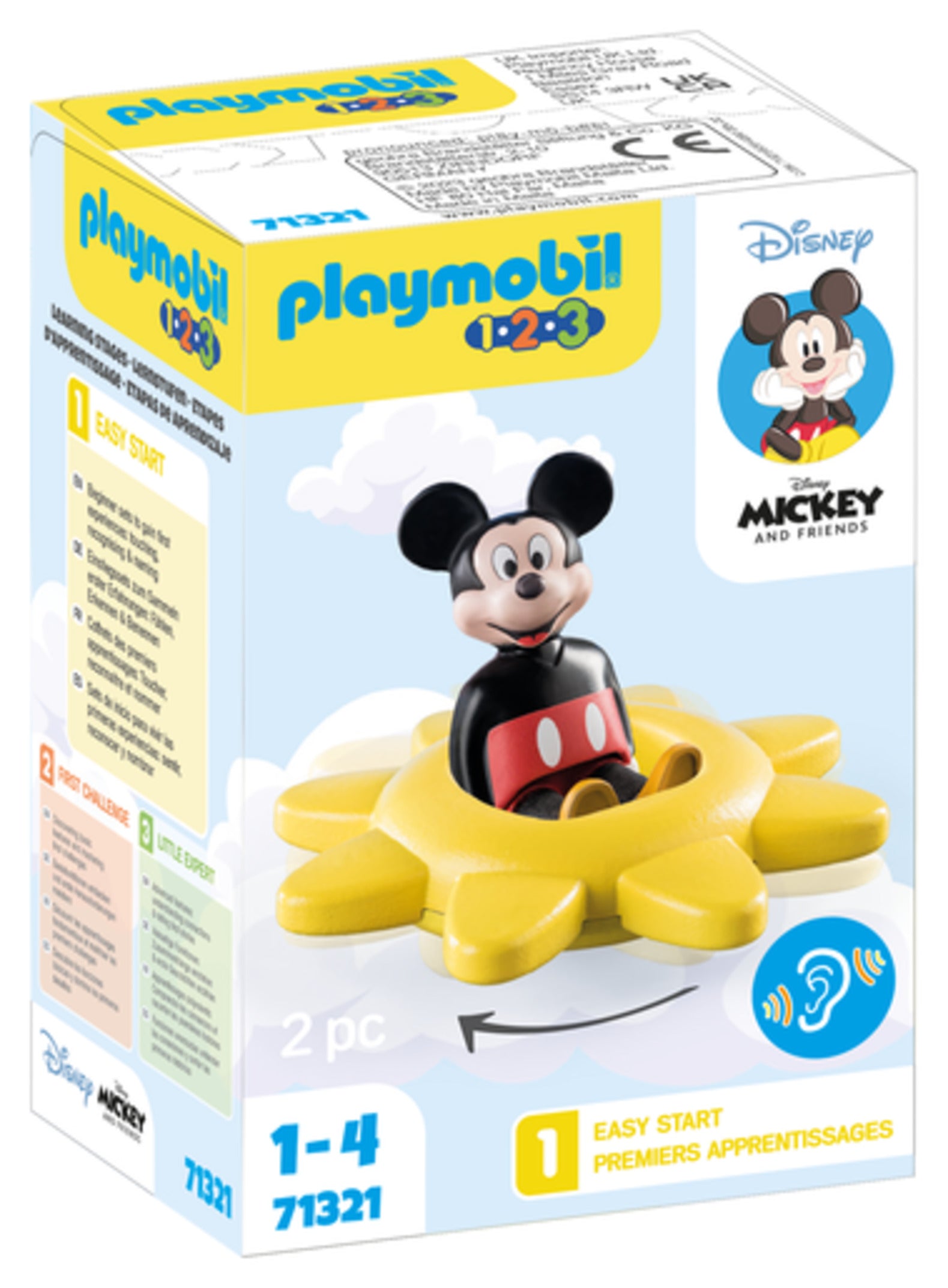 Mickey et toupie soleil