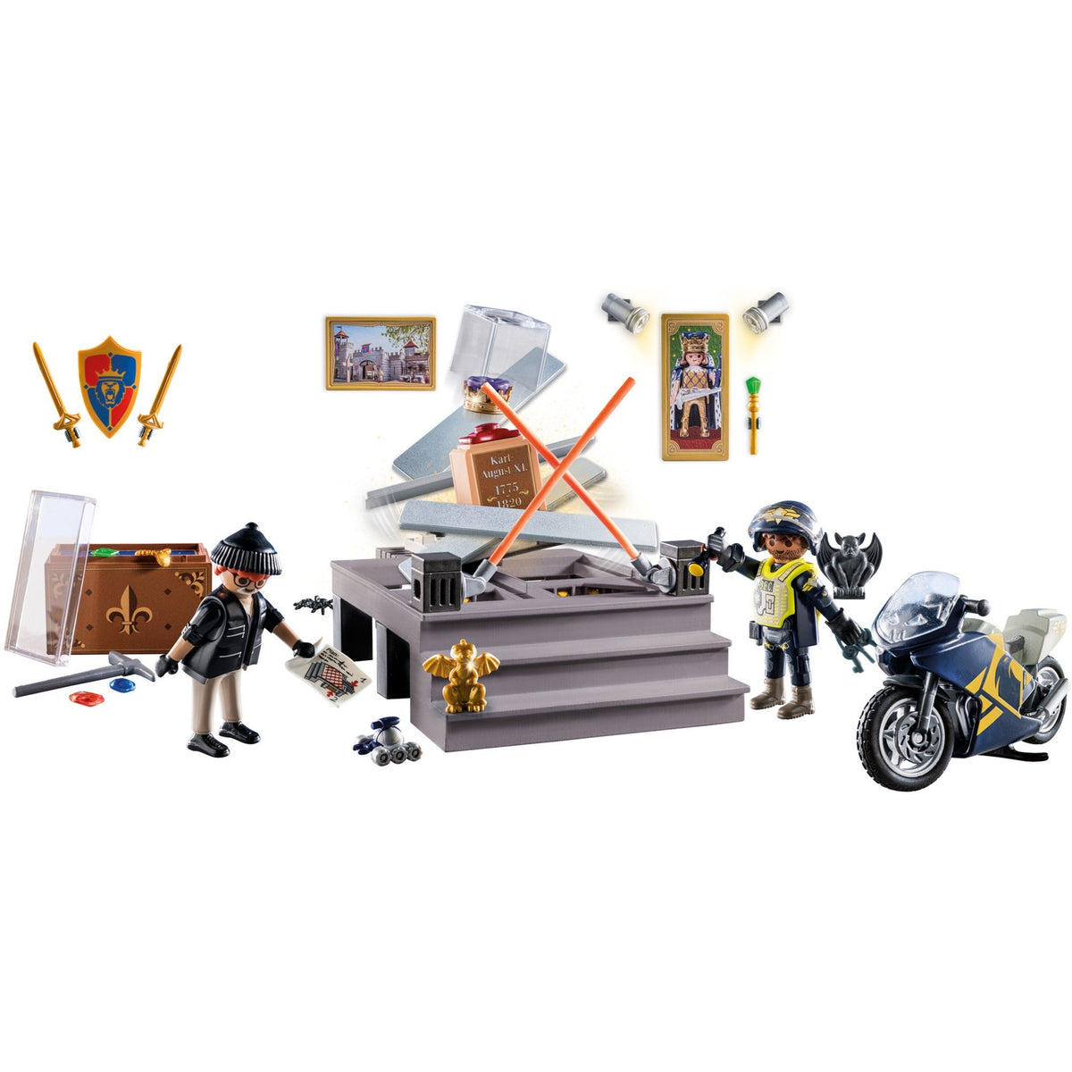 Calendrier de l'Avent: Police et voleur au musée