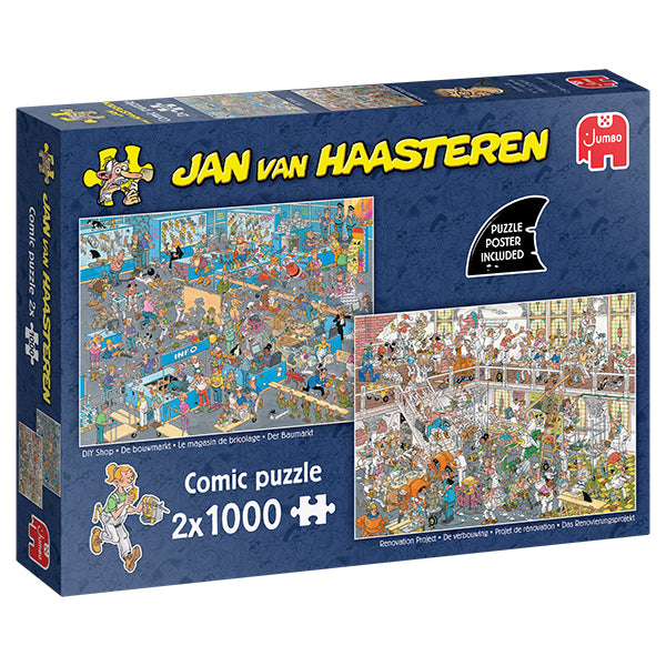 JVH Magasin de brico, 2X1000 pièces