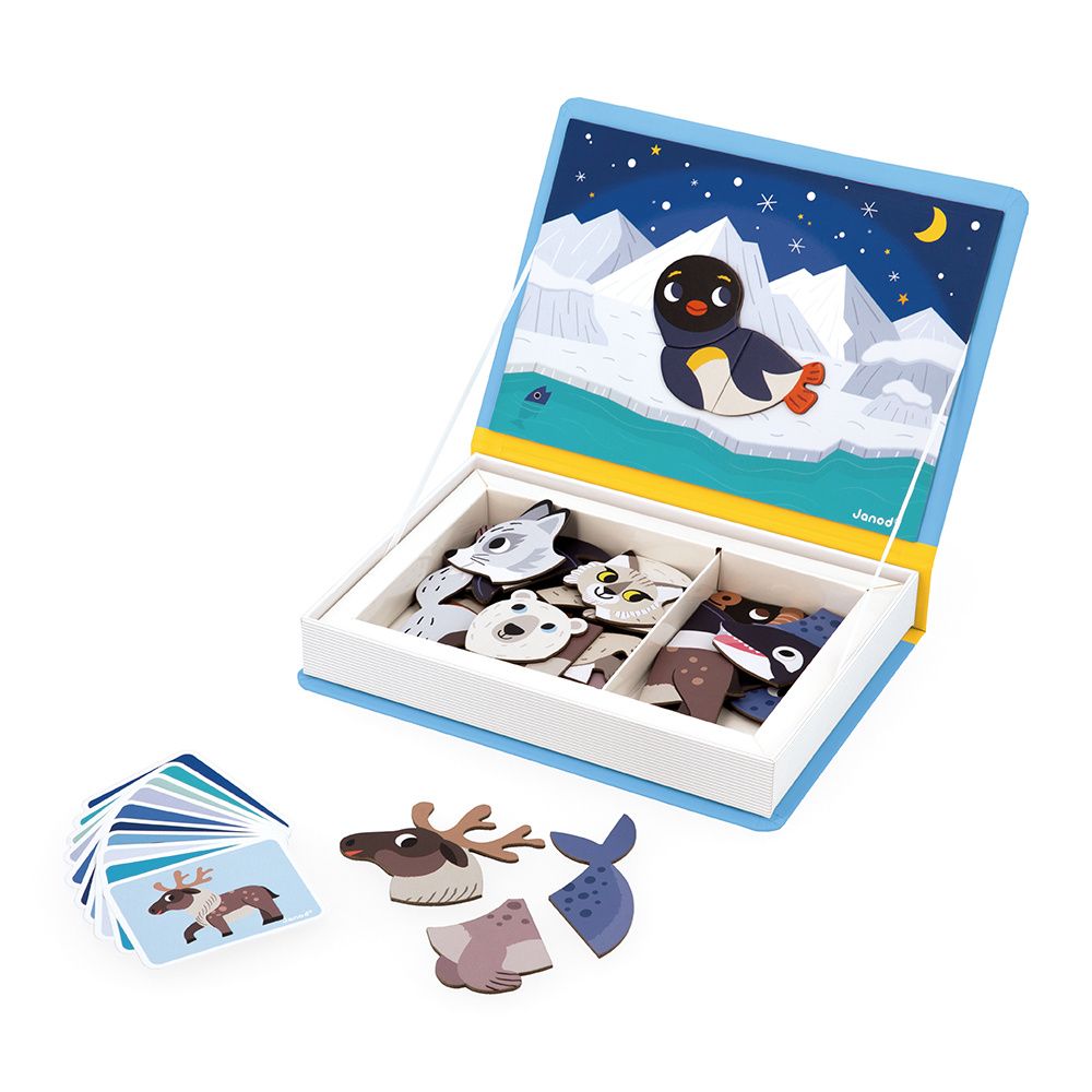 Magnetibook - Animaux Polaire