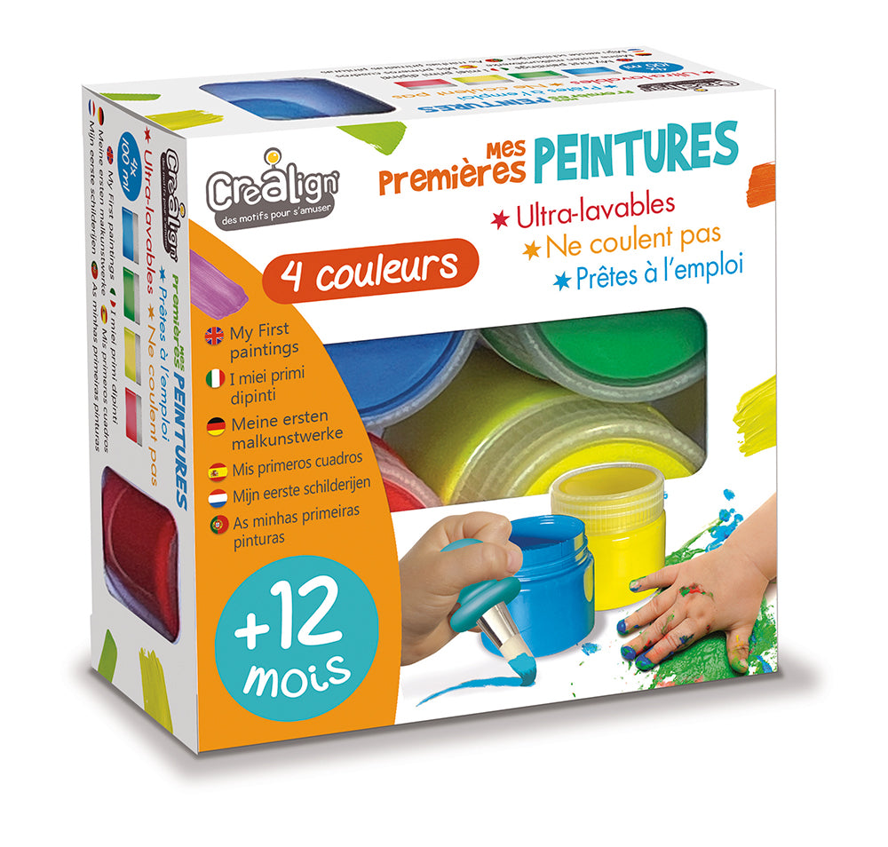 Crealign - Mes premières peintures ultra-lavables