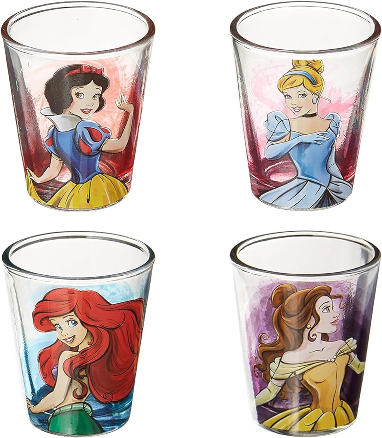 Ensemble de verre à shooter Disney Princesses