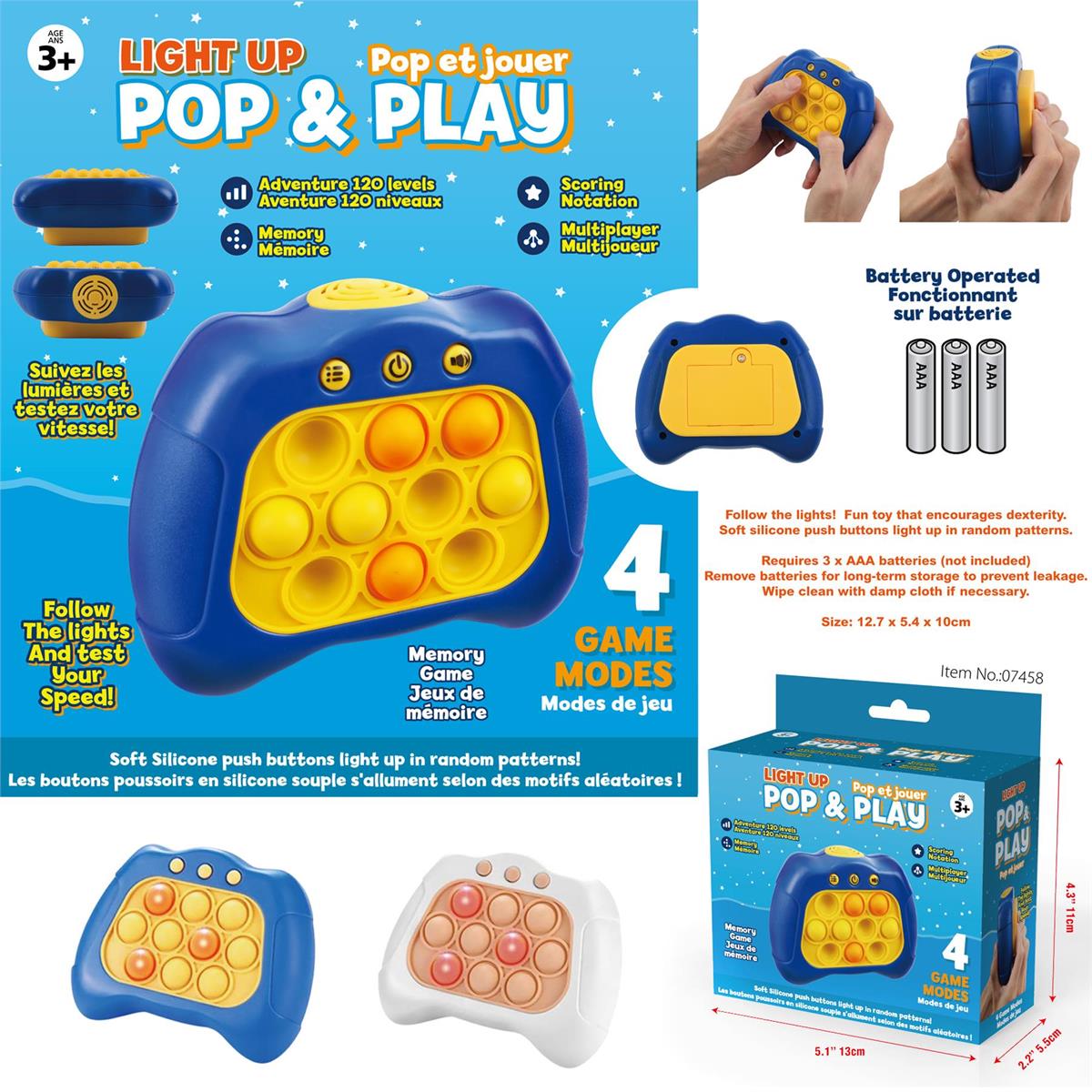 Jeu de mémoire Pop & Play
