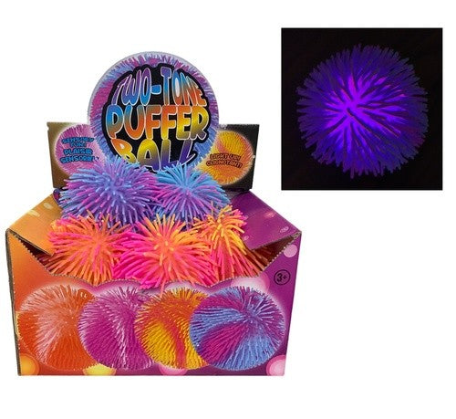 Balle "puffer" 2 tons lumineuse