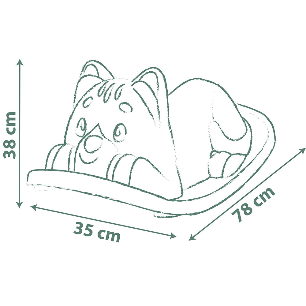 Smoby Life - Fauteuil à bascule-chat Vert