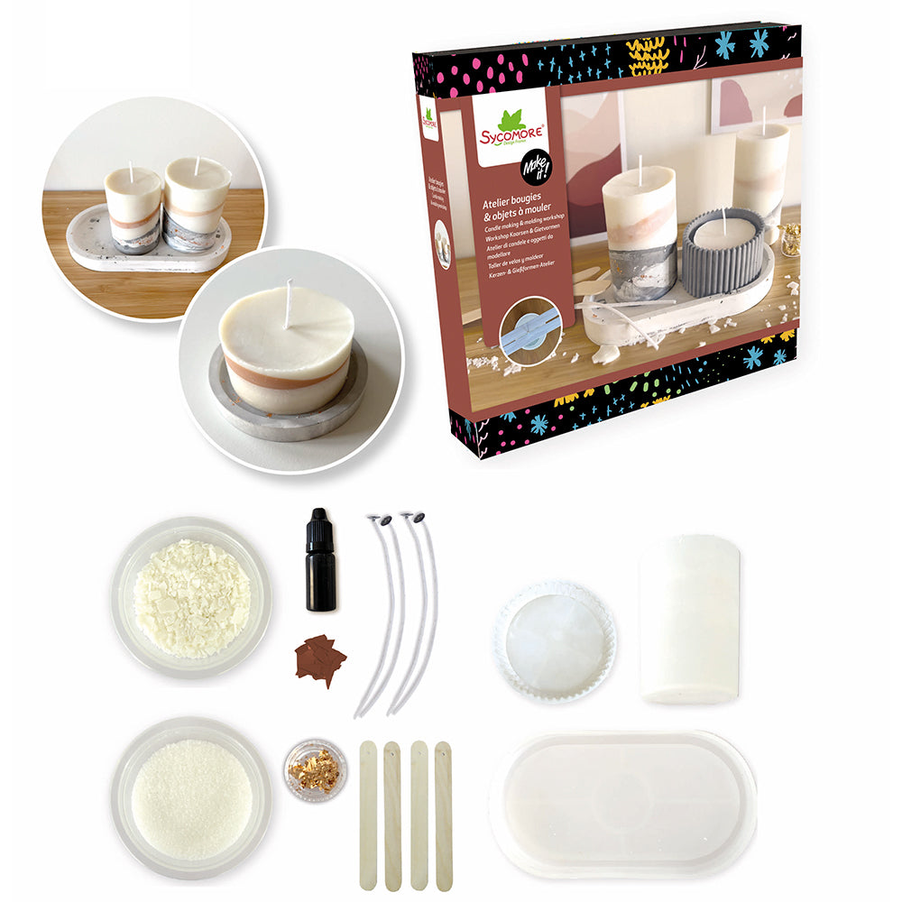Make it! - Atelier de bougies et Jesmonite