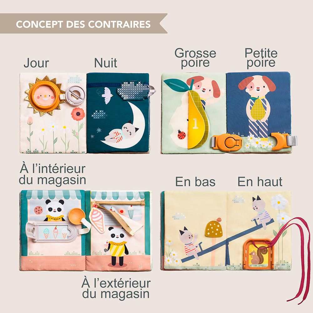 Taf Toys - Livre d'activités Fantaisie