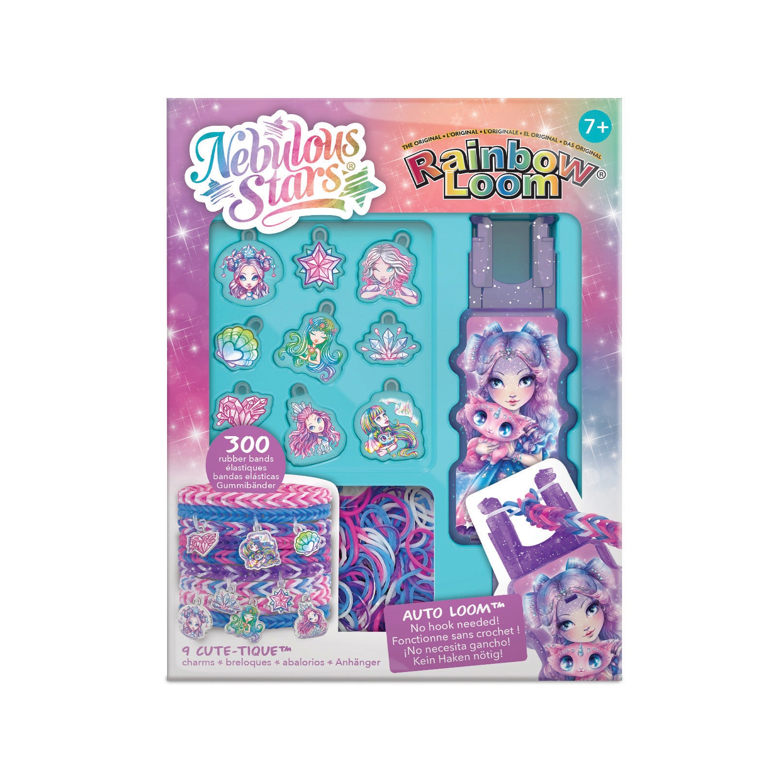 Rainbow Loom- Auto loom Ensemble breloques