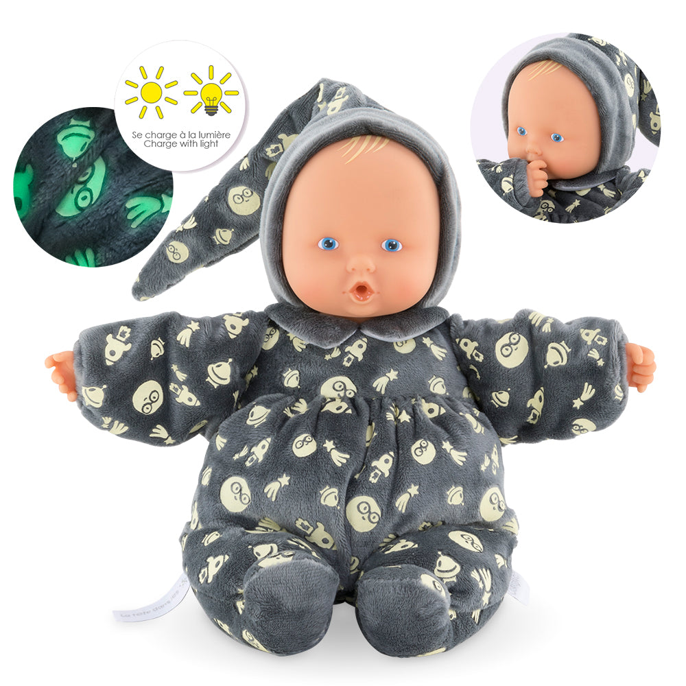Mon doudou Corolle - Babipouce Brille dans la Nuit
