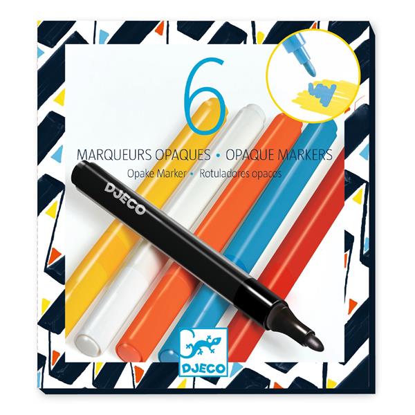 6 opaque markers / Street Art