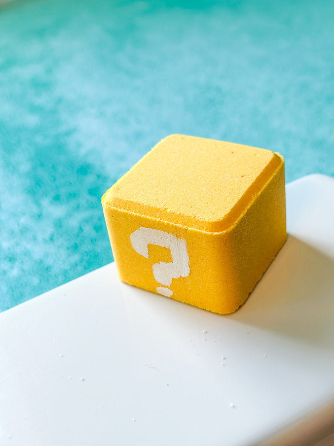 Bombe de bain cube Mario Bros
