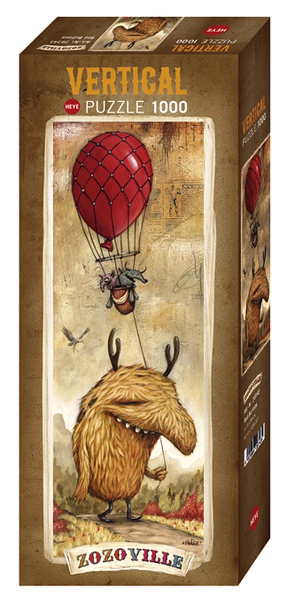 Zozoville, Red Balloon, 1000 pièces