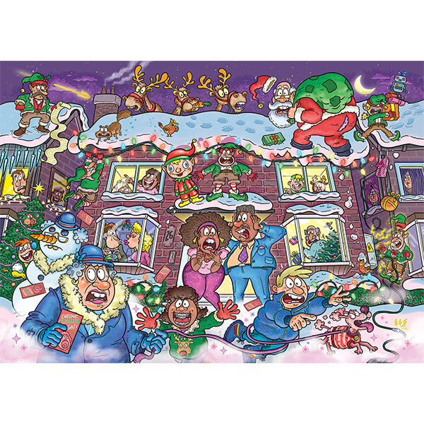 Wasgij Noël #22, Une nuit pas si douce !2 X 1000