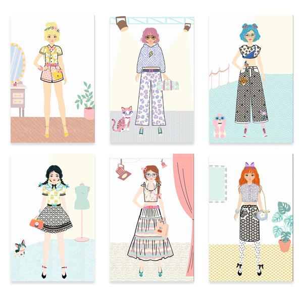 La mode - Dessiner une collection -Trendy