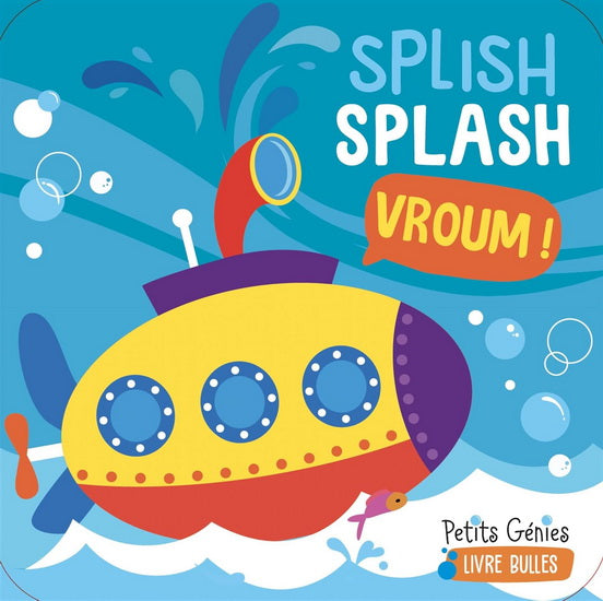 Splish Splash Vroum Livre de bain