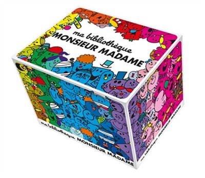 Coffret Ma bibliothèque des Monsieur Madame
