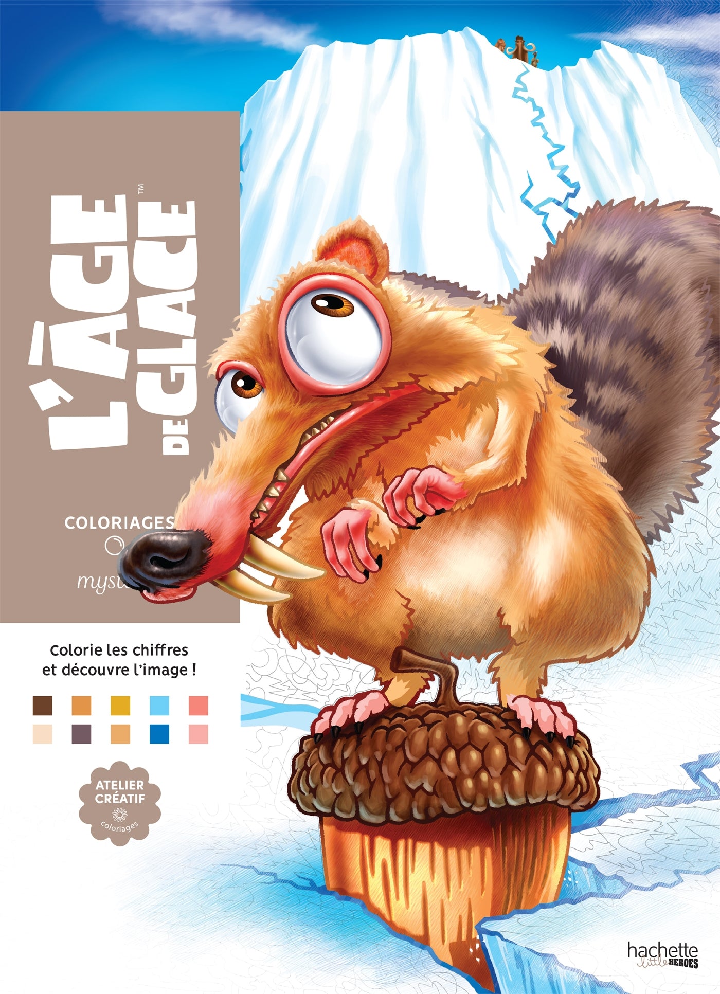 L'Âge de glace : Coloriages mystères