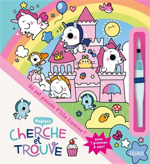 Où est passée P'tite Licorne ? Cherche et trouve