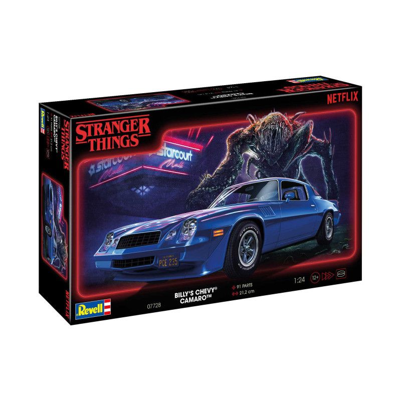 Modèle à coller Stranger Things Billy's Camaro Z28