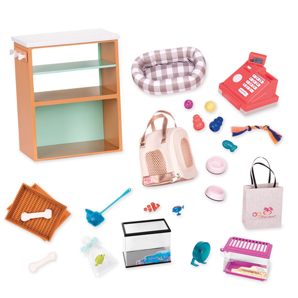 Ensemble d'accessoires d'animalerie deluxe, OG