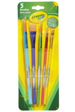 5 Pinceaux Assortis