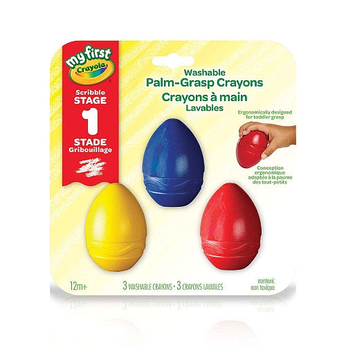 Crayons en forme d'oeuf