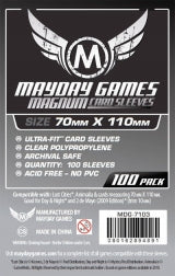 Protecteurs de cartes «magnum silver» 70mm x 110mm