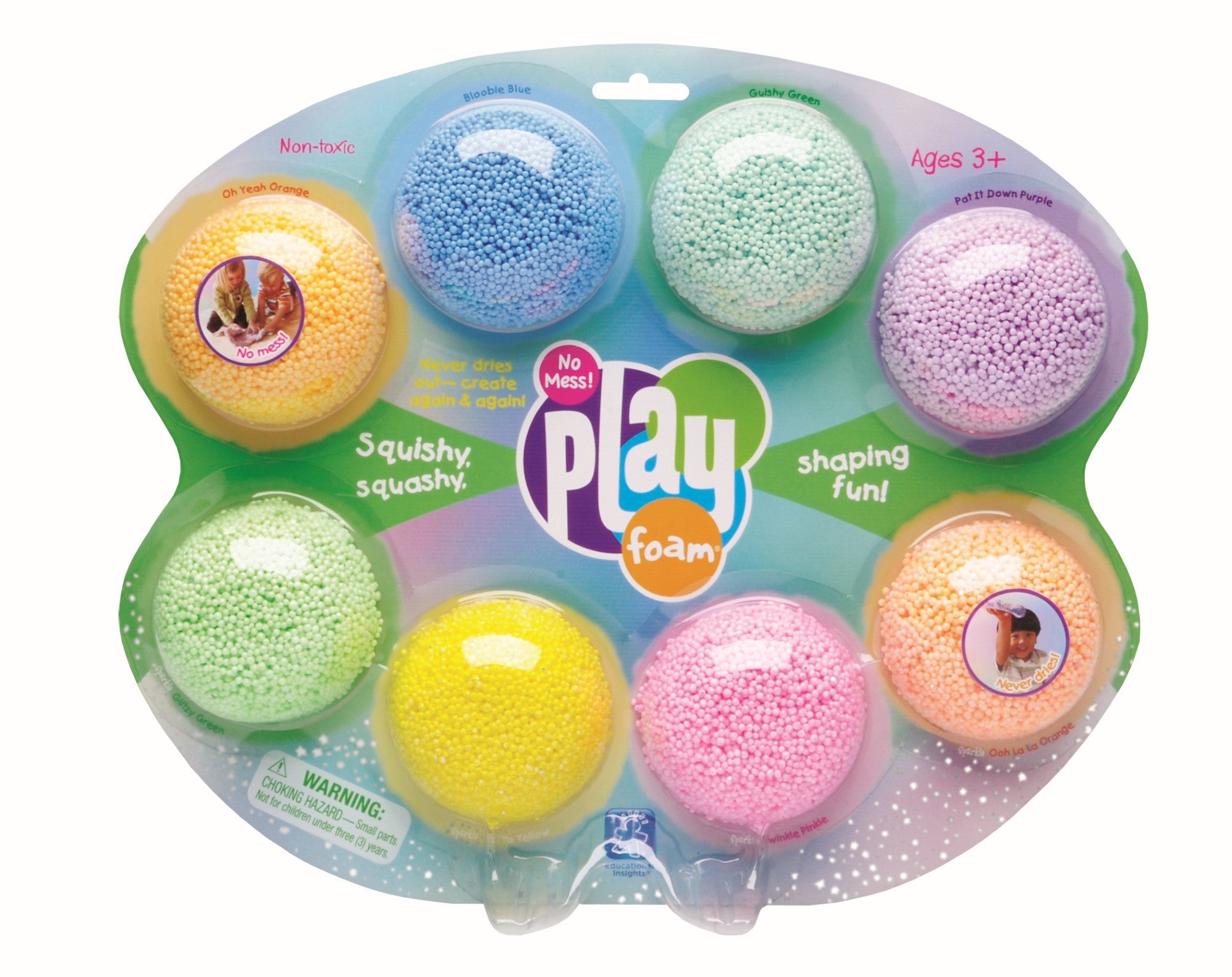 Ensemble de 8 playfoam