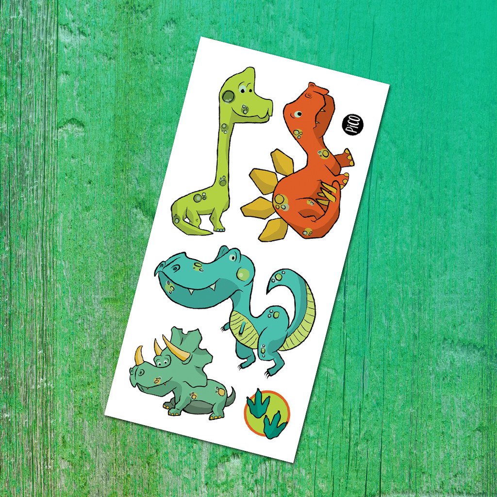 Tatoo Les dinos